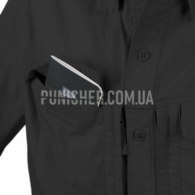 Сорочка Helikon-Tex Defender Mk2 - Polycotton Ripstop, Чорний, Small