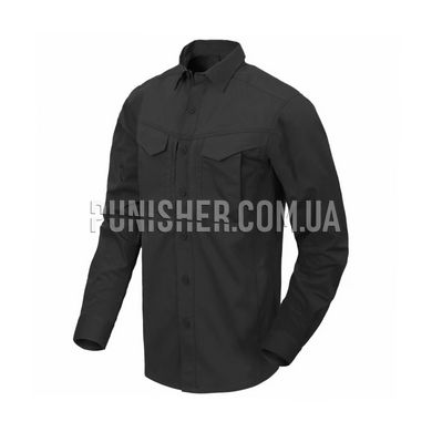 Сорочка Helikon-Tex Defender Mk2 - Polycotton Ripstop, Чорний, Small