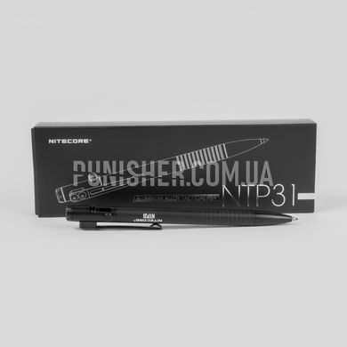Тактична ручка Nitecore NTP31, Чорний, Ручка