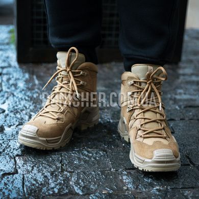 Lowa Zephyr MK2 GTX MID Ws Tactical Boots, Coyote Brown, 8 R Women's (US), Demi-season