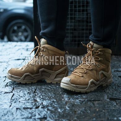 Lowa Zephyr MK2 GTX MID Ws Tactical Boots, Coyote Brown, 8 R Women's (US), Demi-season