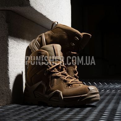 Lowa Zephyr MK2 GTX MID Ws Tactical Boots, Coyote Brown, 8 R Women's (US), Demi-season