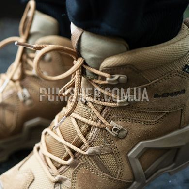 Lowa Zephyr MK2 GTX MID Ws Tactical Boots, Coyote Brown, 8 R Women's (US), Demi-season