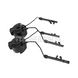 Комплект адаптеров Earmor ARC Helmet Rails Adapter M11-Peltor для крепления гарнитуры на шлем 2000000114415 фото 2