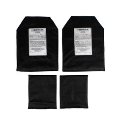 Мягкие кевларовые пакеты для бронежилета (комплект), Черный, Medium
