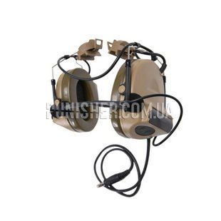 Активна гарнітура Z-Tac Comtac II Headset із кріпленням на шолом, DE