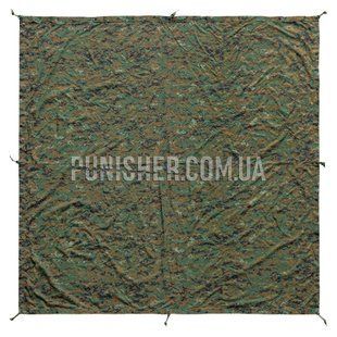 Двосторонній тент Field Tarpaulin Marpat Woodland/Coyote, Marpat Woodland, Тент