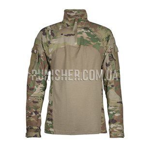 Massif Advanced Quarter Zip Combat Shirt (FR) Scorpion W2 OCP, Scorpion (OCP), Medium