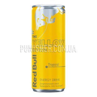 Энергетический напиток Red Bull Yellow Edition 250 мл со вкусом тропических фруктов, Энергетический напиток