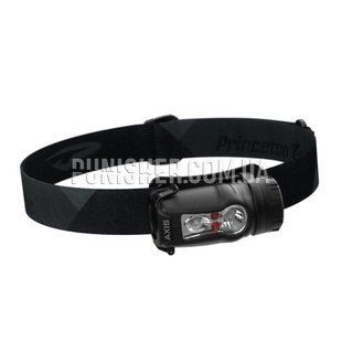 Налобный фонарь Princeton Tec Axis Rechargeable, Серый/Черный, Налобный, Батарейка, Белый, Красный