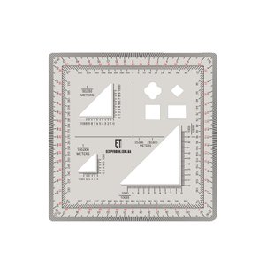 ECOpybook GTA UA Ruler, Clear, Ruler