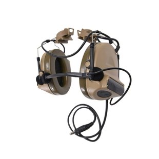 Активна гарнітура Z-Tac Comtac II Headset із кріпленням на шолом, DE