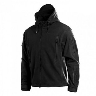 M-Tac Windblock Division Gen II Black Jacket, Black, Medium