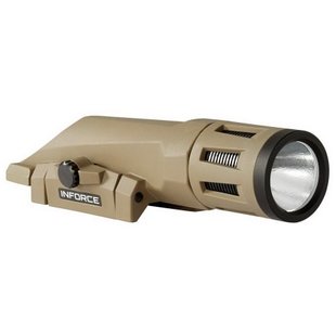 Збройовий ліхтар Inforce WMLx White 800 Lumens Gen-2, Coyote Tan, Ліхтар, Білий, 800