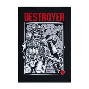 Balak Wear "Destroyer" Flag, Black