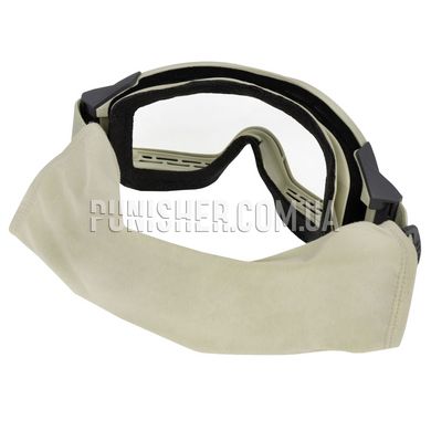 Комплект захисної маски ESS Profil NVG Unit Issue, Desert Tan, Прозорий, Димчастий, Маска