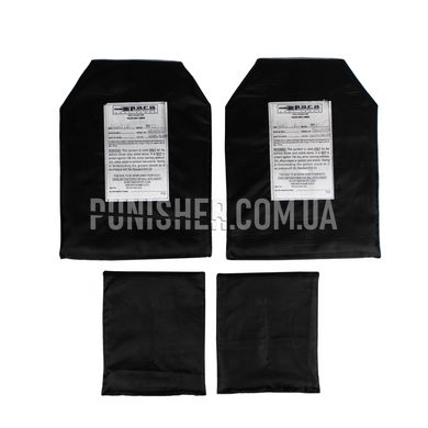 Body Armor Soft Ballistic Panel Inserts (set), Black, Soft bags, 1