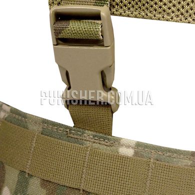 Быстросъемный тактический пояс Eagle Padded War Belt c плечевой системой H-Harness, Multicam, РПС