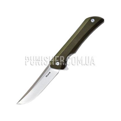 Нож складной Ruike Hussar P121, Olive, Нож, Складной, Гладкая