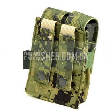 Flyye MOLLE Double 9mm Mag Pouch Ver.FE (Used), AOR2, 2, Molle, Glock, For belt, 9mm, Cordura 500D