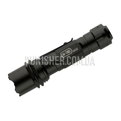 M-Tac M22-C Flashlight, Black, Flashlight, Accumulator, Battery, White, 250