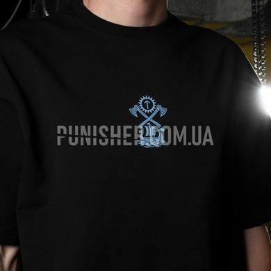 Футболка PSDInfo "Vikings", Чорний, Small