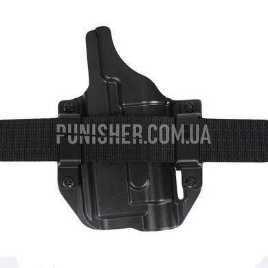 Кобура Bravo Concealment BCA Light Bearing OWB Holster, Чорний, Glock