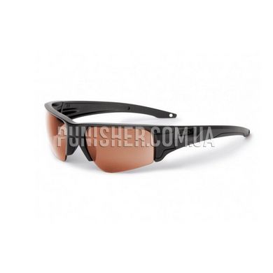 Комплект балістичних окулярів Ess Crowbar 3Ls, Чорний, Димчастий, Мідний, Окуляри
