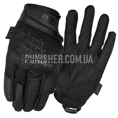 Mechanix Specialty 0.5mm Covert Gloves, Black, Medium