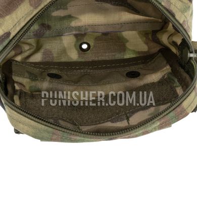Punisher Utilitarian Horizontal Pouch 15x14cm, Multicam