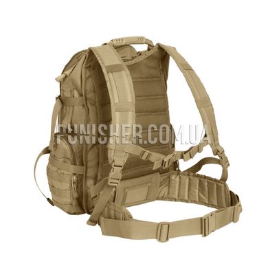 Rothco Multi-Chamber MOLLE Assault Pack, Coyote Brown, 55 l