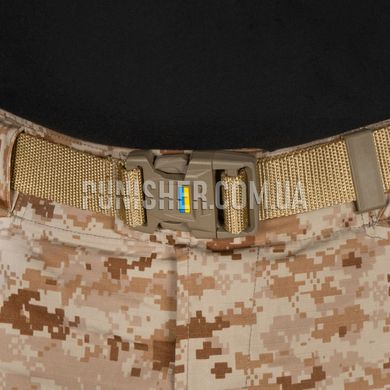 UATAC Fastex Tactical Belt, Coyote Tan, 120 cm