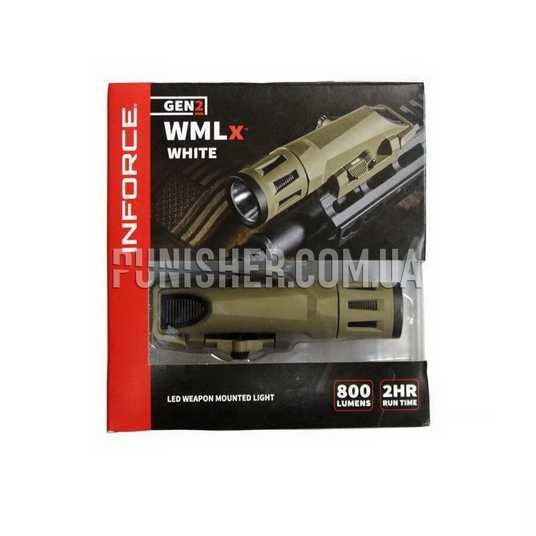 Inforce WMLx White 800 Lumens Gen-2 Weapon light Coyote Tan buy