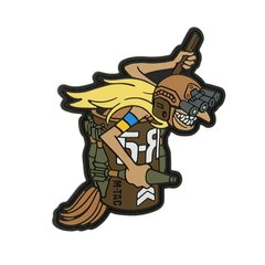 M-Tac Baba Yaga Vertical full color Patch, Brown, PVC