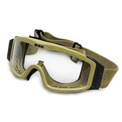 Защитная маска ESS Profl NVG Unit Issue (Бывшее в употреблении), Sand, Прозрачный, Маска