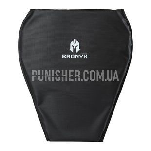 Баллистический пакет Bronyx GSBP 2 класс 305х365мм для защиты паховой зоны, Черный, Мягкие пакеты, 2, X-Large, Сверхвысокомолекулярный полиэтилен