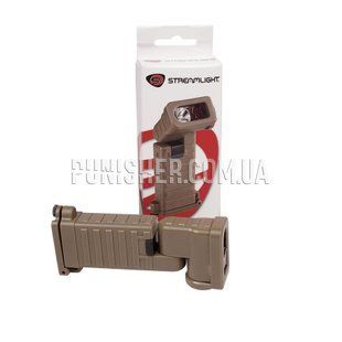 Ліхтар Streamlight Sidewinder Boot, Coyote Brown, Нашоломний, Батарейка, Білий, 55
