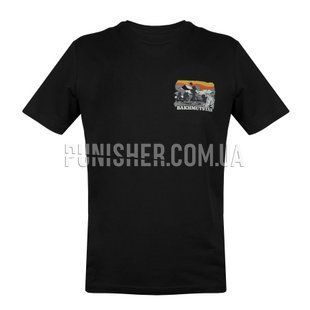 Футболка Bambass_store Бахмутстан, Черный, Small
