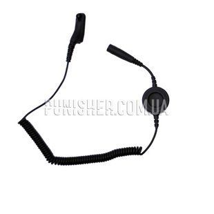 Кнопка PTT тип TCI под Motorola DP, Черный, Motorola DP4400 (DP4600/DP4800)