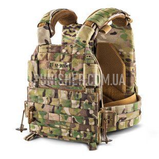Плитоноска U-WIN AGILE OW 250х300 з камербандами 90-97 см Multicam, Multicam, Плитоноска