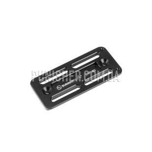 Sunwayfoto SKP-80 Keymod Quick-Release Plates, Black, Plat