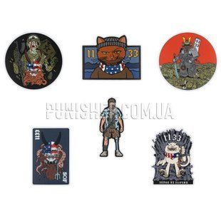 Стикерпак SanCHI 1133 Kit, Серый, Стикеры