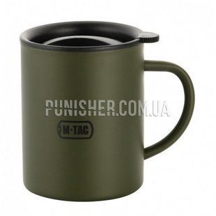 M-Tac Thermo mug 400ml, Olive, Insulated drinkware