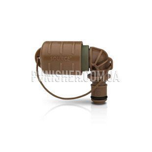 Source Storm Push-Pull Valve Hydration Bladder Valve, Coyote Brown, Accessories