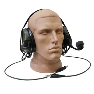 3M Peltor Сomtac III DUAL Neckband Headset, Olive, Neckband, 22, Comtac III, 2xAAA