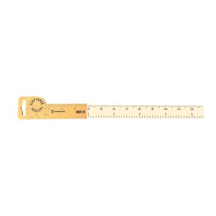 ECOpybook Scale-Sighting Ruler (MPL-25), Yellow, Ruler