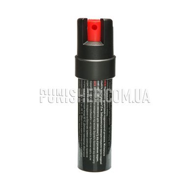 Газовий балончик Sabre Red Компактний з кліпсою, Чорний, Струминний, 22ml
