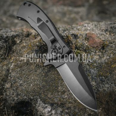 M-Tac Type 7 Black Folding knife, Black, Knife, Folding, Smooth