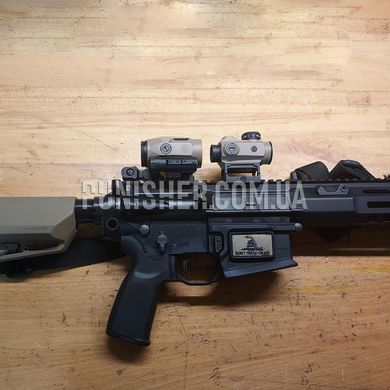 Sig Sauer Romeo-MSR 1x20mm Red Dot Sight with 3x22 Juliet3-Micro Magnifier, DE, Collimator, 1x, 2 MOA