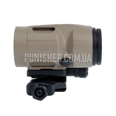 Прицел коллиматорный Sig Sauer Romeo-MSR 1x20mm Red Dot Sight с магнифером 3x22 Juliet3-Micro, DE, Коллиматорный, 1x, 2 МОА